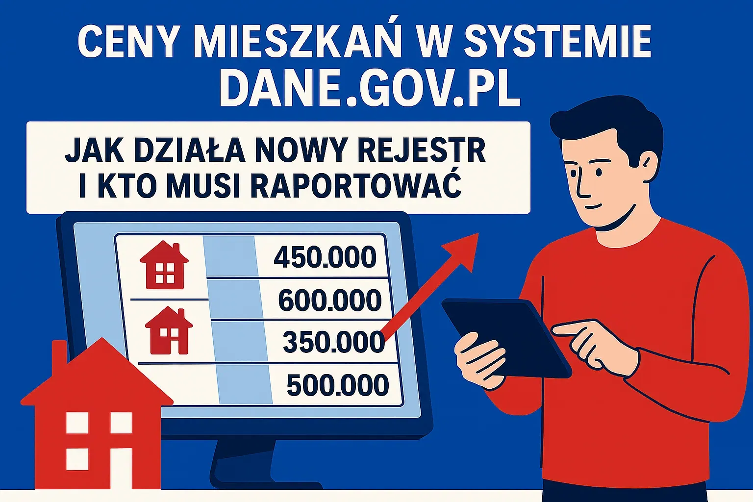 Ilustracja do artykułu: Ceny mieszkań w systemie dane.gov.pl - jak działa nowy rejestr i kto musi raportować?