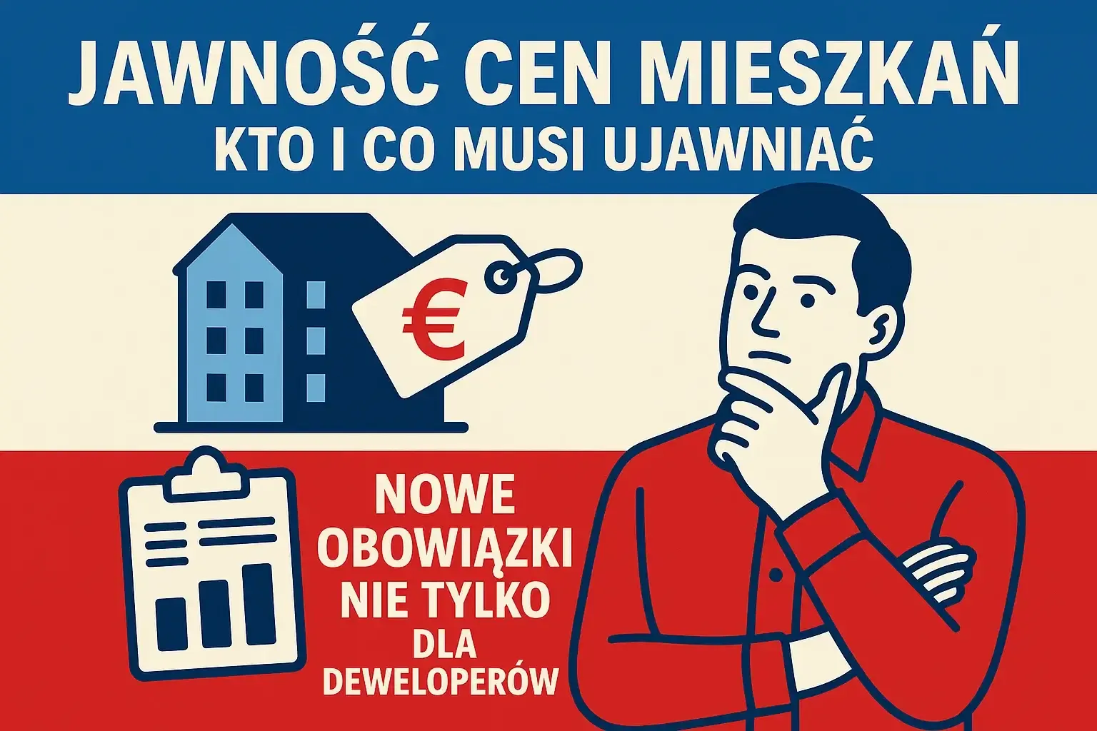 Ilustracja do artykułu: Ustawa o ujawnianiu cen ofertowych mieszkań czy dotyczy tylko deweloperów? Nie. Nowe przepisy mogą objąć również Ciebie.